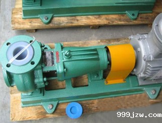 氟塑料合金化工离心泵_氟塑料合金泵结构图