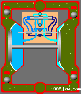 气动隔膜泵工作原理动态图
